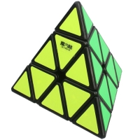 QiYi MoFangGe Pyraminx Fekete
