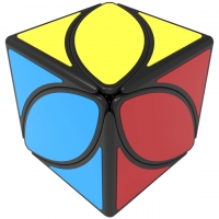 QiYi Mofangge Ivy Cube Fekete